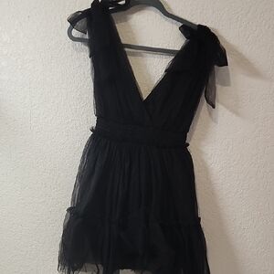 Chic Black Mini Dress